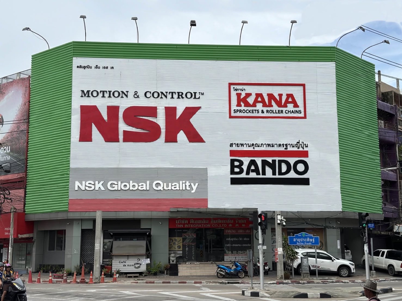 สำนักงานใหญ่ ถนนพระรามที่ 3 กรุงเทพฯ — ตัวแทนจำหน่าย NSK · KANA · BANDO