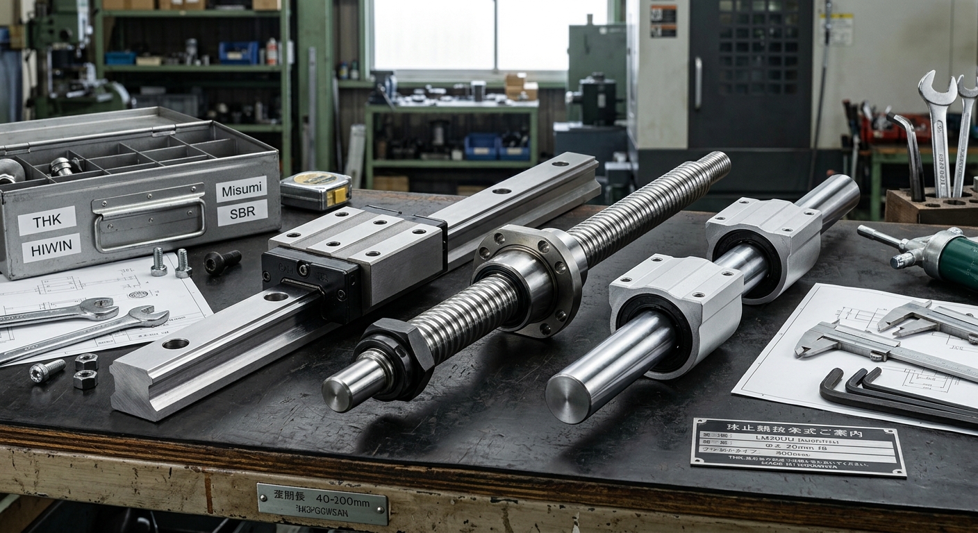 Linear Motion และอุปกรณ์เครื่องจักร Linear Motion & Machine Components